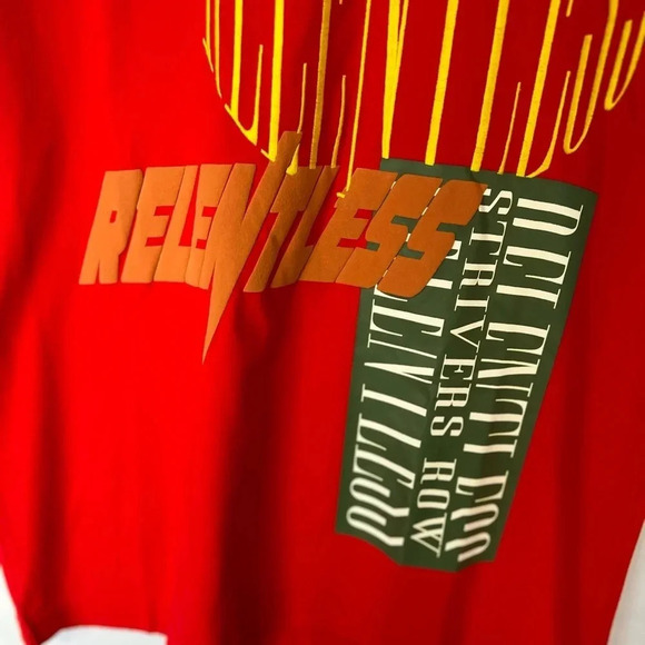 Strivers Row Relentless Fuel Cell Short Sleeve Red T Shirts Size L - Picture 8 of 12